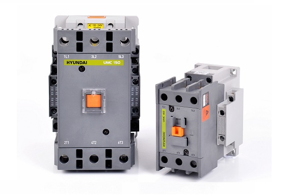 Khởi động từ - contactor 3P HyundaiUMC18 11NS X ---, 18A(1a1b), 7.5KW